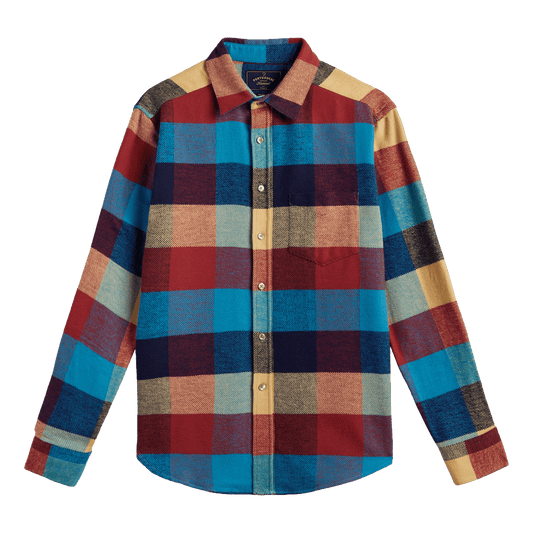 Portuguese Flannel - Ophelia - Multi Check - Regent Tailoring Salisbury