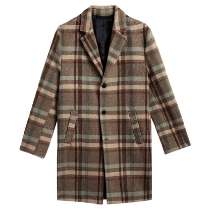 Portuguese Flannel – Samara Wool Overcoat - Regent Tailoring Salisbury