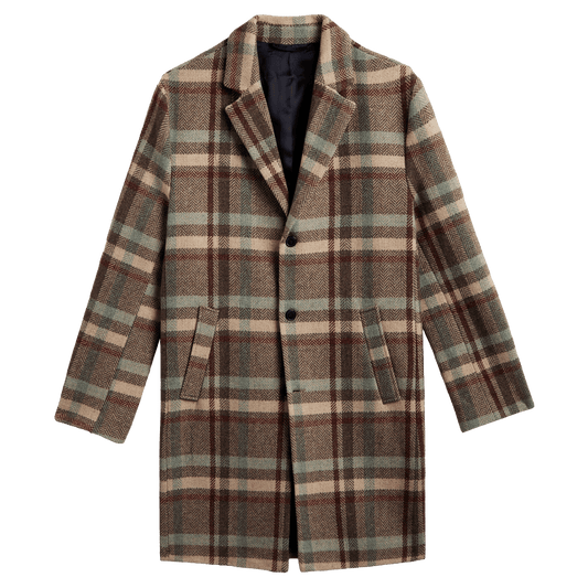 Portuguese Flannel – Samara Wool Overcoat - Regent Tailoring Salisbury