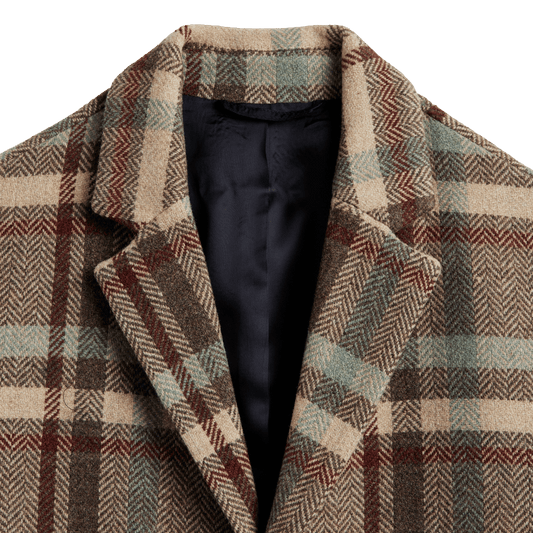 Portuguese Flannel – Samara Wool Overcoat - Regent Tailoring Salisbury