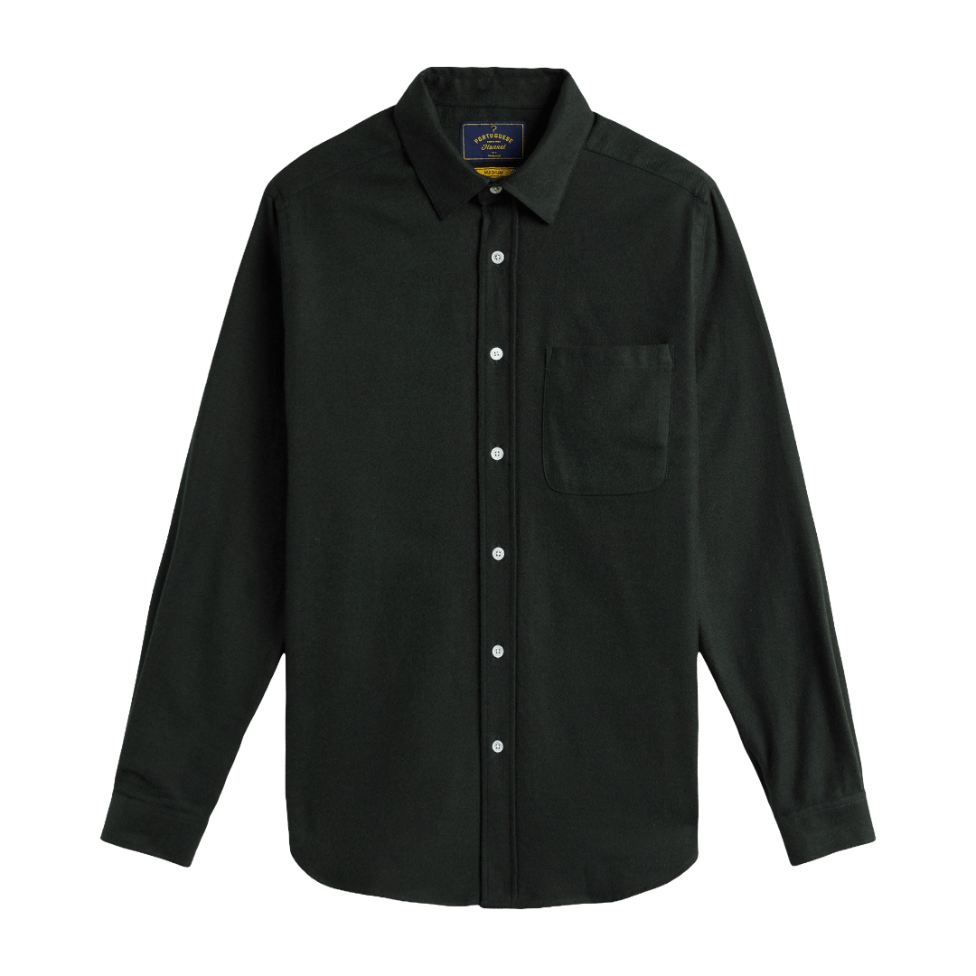 Portuguese Flannel - Teca - Forest - Regent Tailoring Salisbury