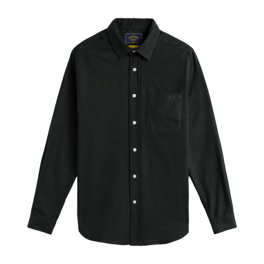 Portuguese Flannel - Teca - Forest - Regent Tailoring Salisbury