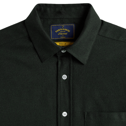 Portuguese Flannel - Teca - Forest - Regent Tailoring Salisbury