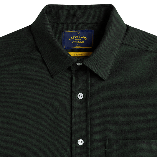 Portuguese Flannel - Teca - Forest - Regent Tailoring Salisbury