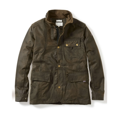 PEREGRINE - Bexley Waxed Cotton Jacket - Brown