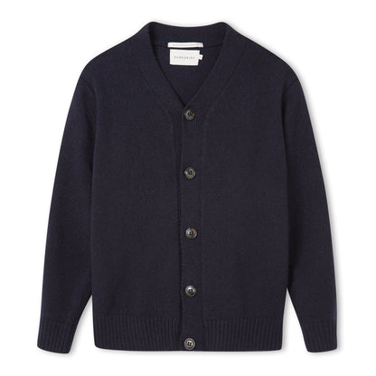 PEREGRINE - Makers Stitch Cardigan - Merino Wool - Navy
