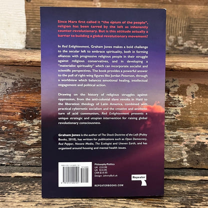 Red Enlightenment - Graham Jones - Paperback - Regent Tailoring Salisbury