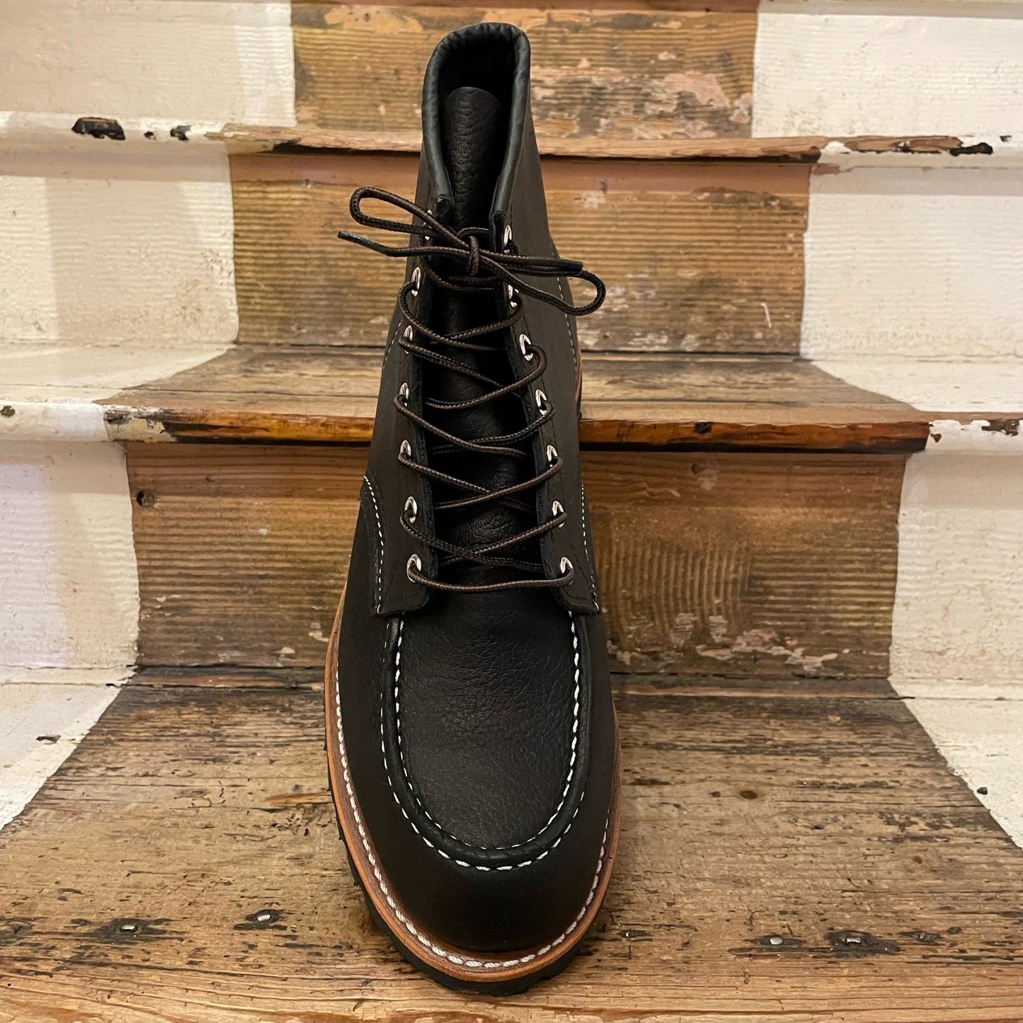 Red Wing - Roughneck Moc Toe - 2949D - Oil Slick Black - Regent Tailoring Salisbury