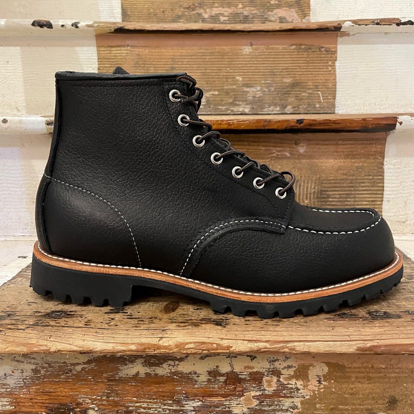Red Wing - Roughneck Moc Toe - 2949D - Oil Slick Black - Regent Tailoring Salisbury