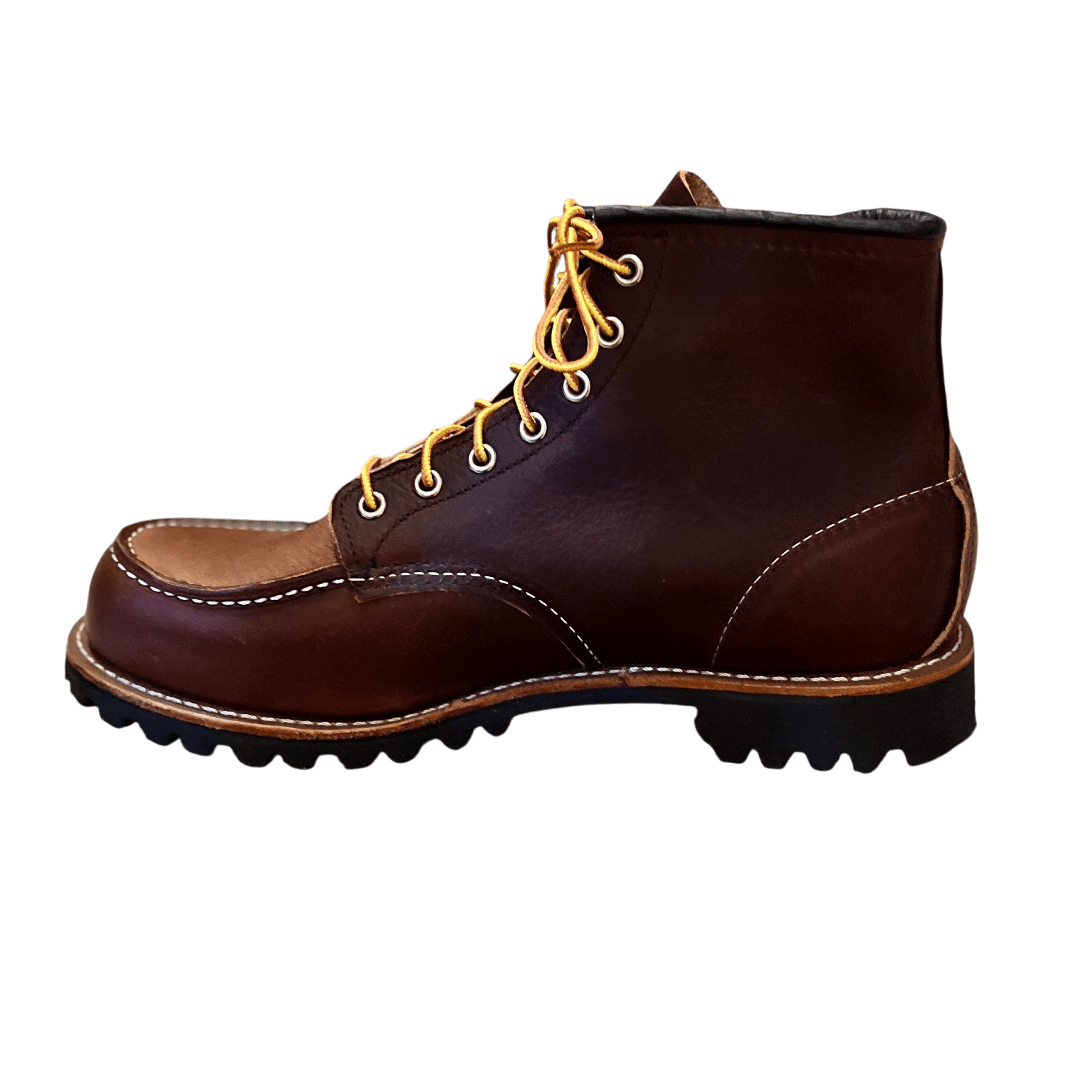Red Wing - Roughneck Moc Toe - 8146 - Briar Oil Slick - Regent Tailoring Salisbury