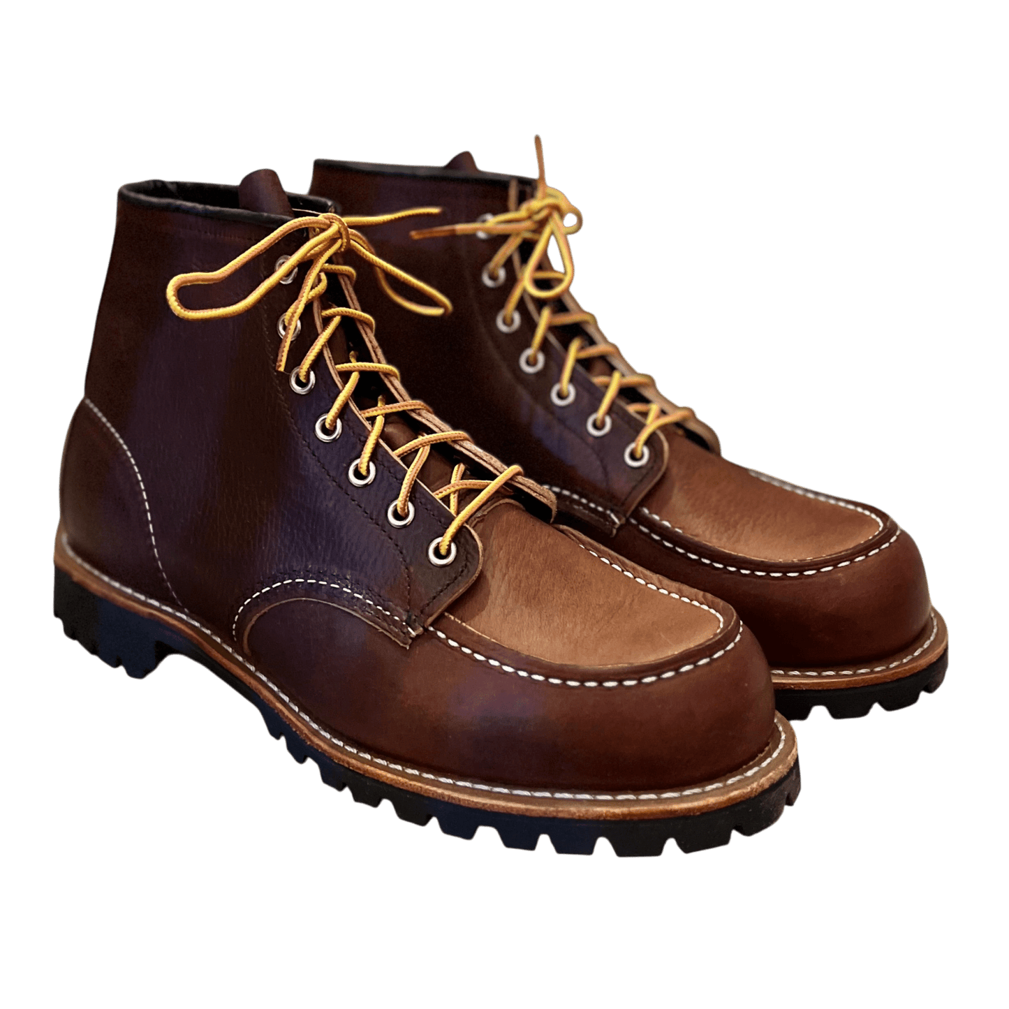 Red Wing - Roughneck Moc Toe - 8146 - Briar Oil Slick - Regent Tailoring Salisbury