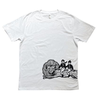 REGENT - “73” Lion T-shirt - White - Regent Tailoring Salisbury