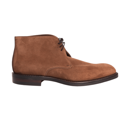 Regent - 'Badger' Chukka Boots - Brown Suede - Regent Tailoring Salisbury