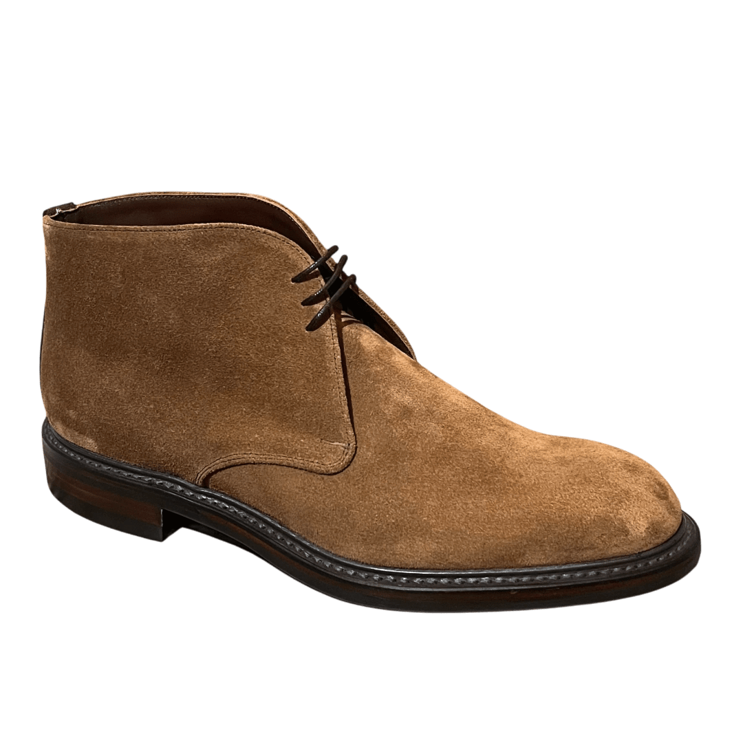 Regent - 'Badger' Chukka Boots - Brown Suede - Regent Tailoring Salisbury
