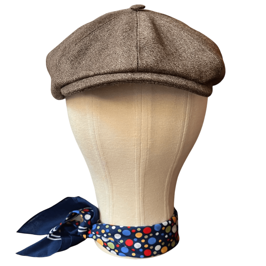 Regent - Baker Boy Cap - Covert - Regent Tailoring Salisbury