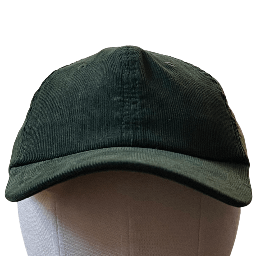 Regent Baseball Cap - Six Panel - Corduroy - Bottle Green - Regent Tailoring Salisbury