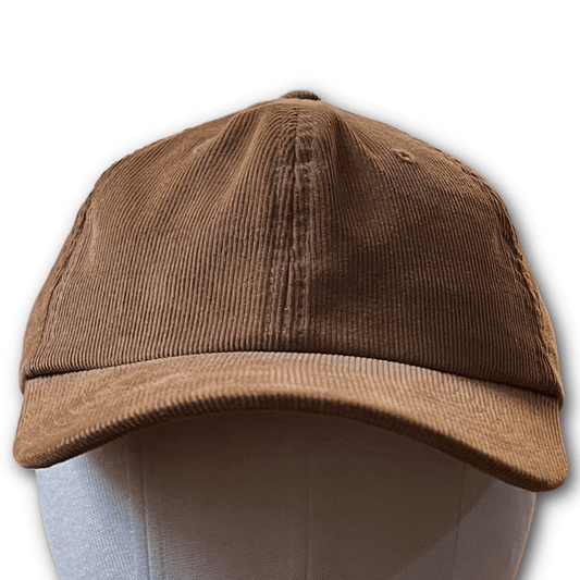 Regent Baseball Cap - Six Panel - Corduroy - Camel Brown - Regent TailoringRegent