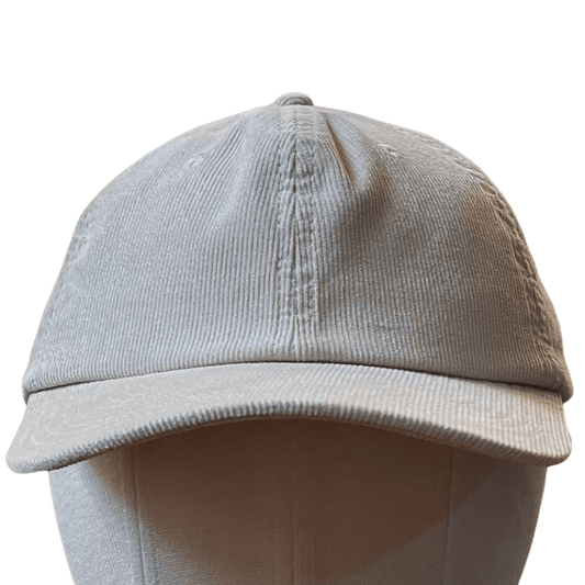 Regent Baseball Cap - Six Panel - Corduroy - Cream - Regent Tailoring Salisbury