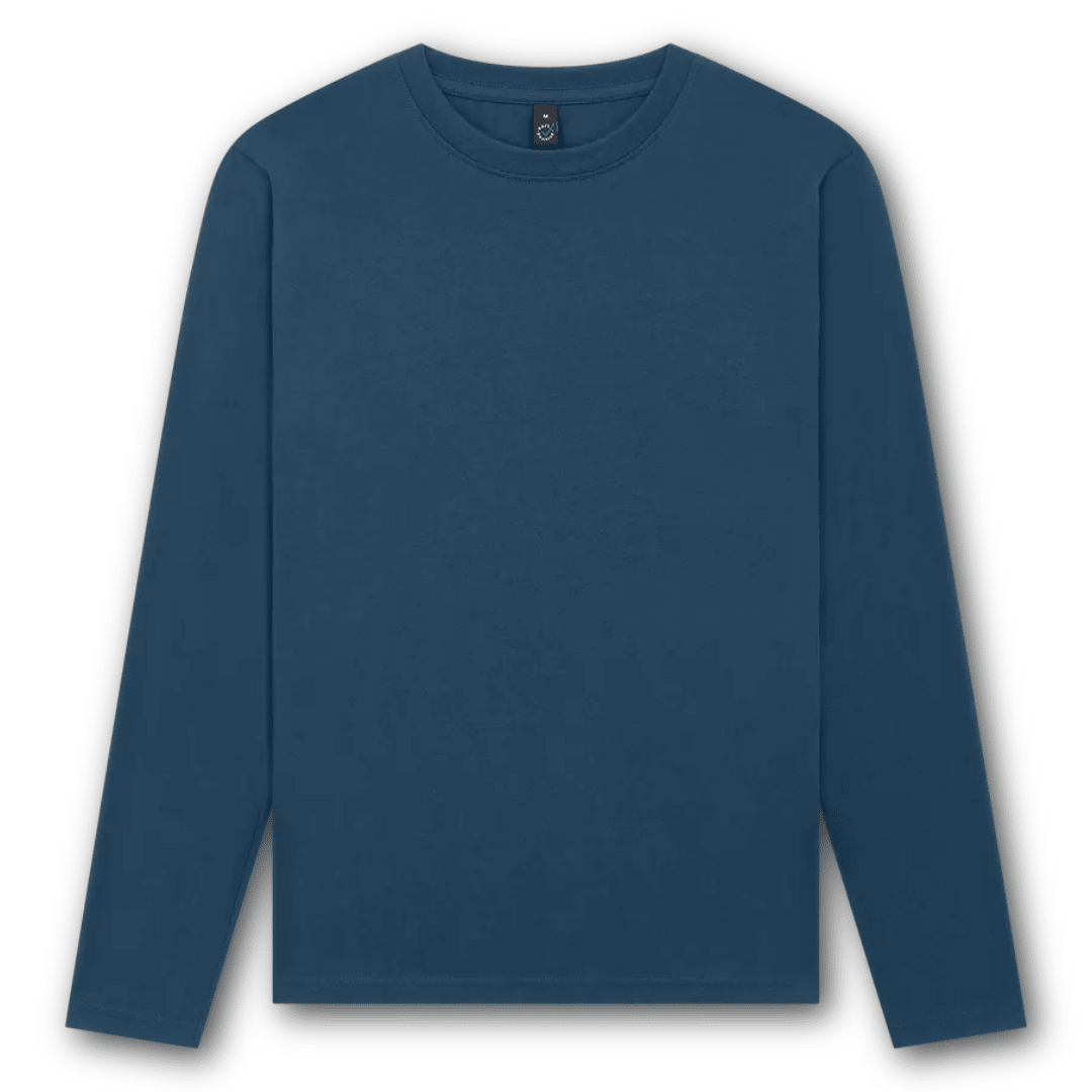 Regent - Basics - Long Sleeve T-Shirt - Organic Cotton - Regent Tailoring Salisbury