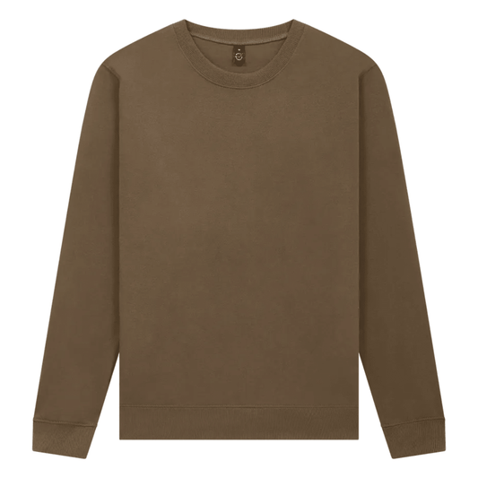 Regent - Basics - Sweatshirt - Organic Cotton - Light Grey - Regent Tailoring Salisbury