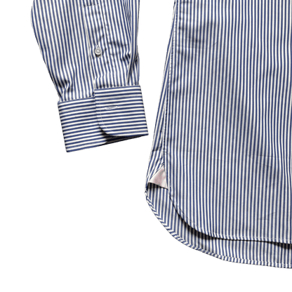 Regent - Bengal Stripe Shirt - Navy/White - Regent Tailoring Salisbury