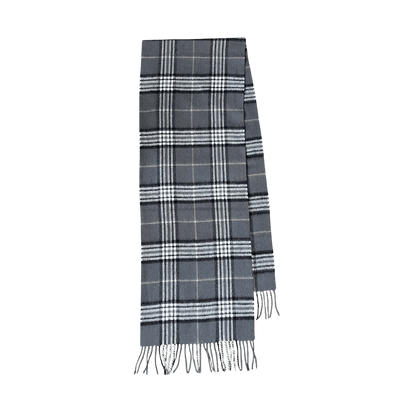 Regent - Check Scarf - Grey/Black