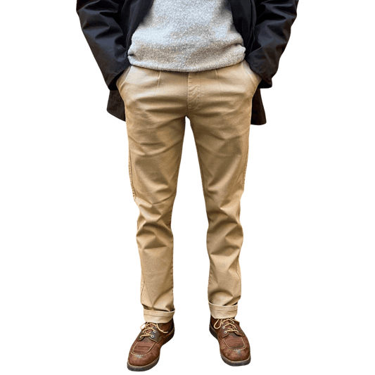 Regent - Chino Trousers - Khaki - Regent Tailoring Salisbury