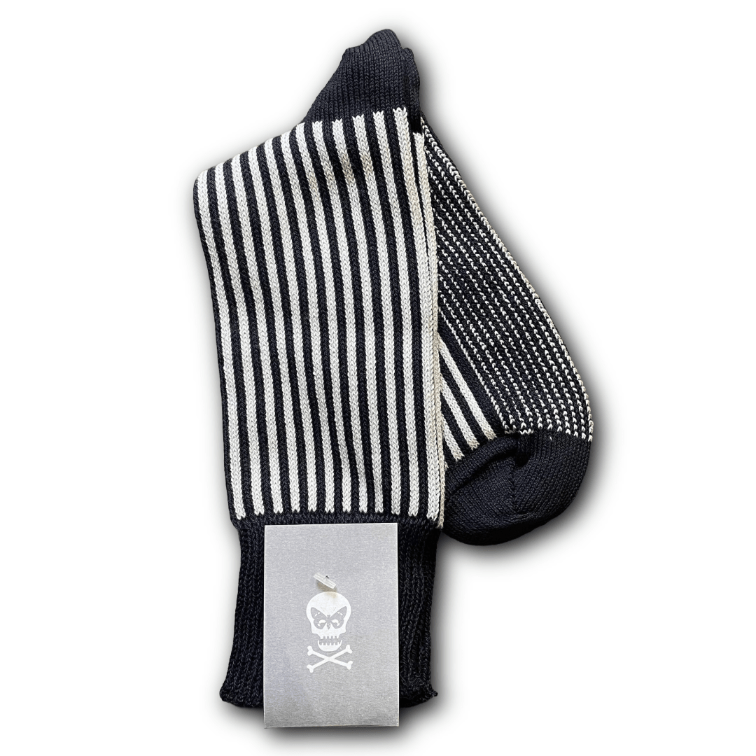 Regent - Cotton Socks - Vertical Stripes - Regent Tailoring Salisbury