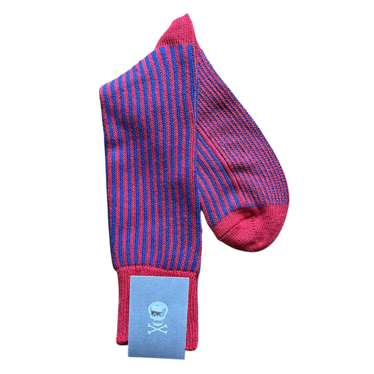 Regent - Cotton Socks - Vertical Stripes - Regent Tailoring Salisbury