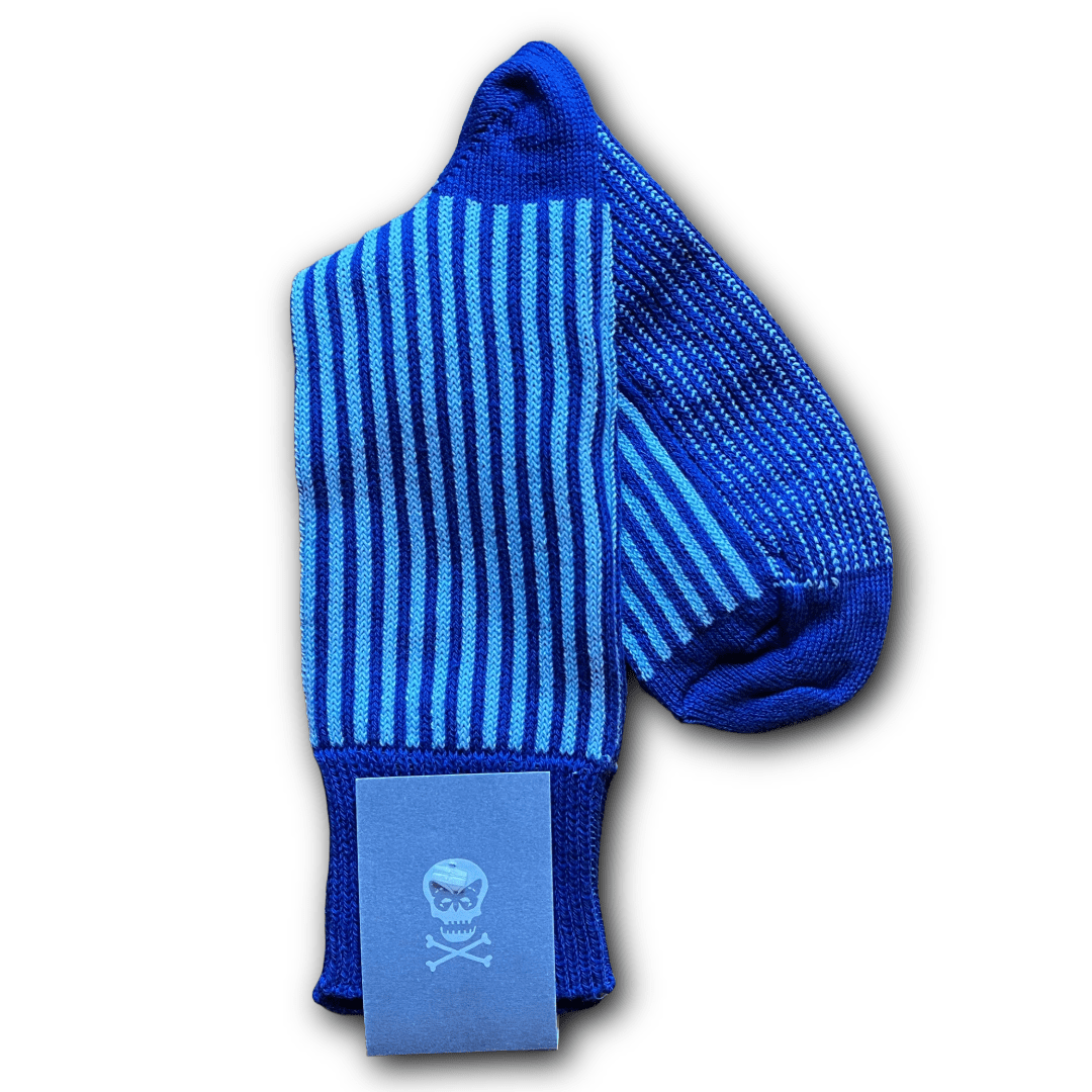 Regent - Cotton Socks - Vertical Stripes - Regent Tailoring Salisbury