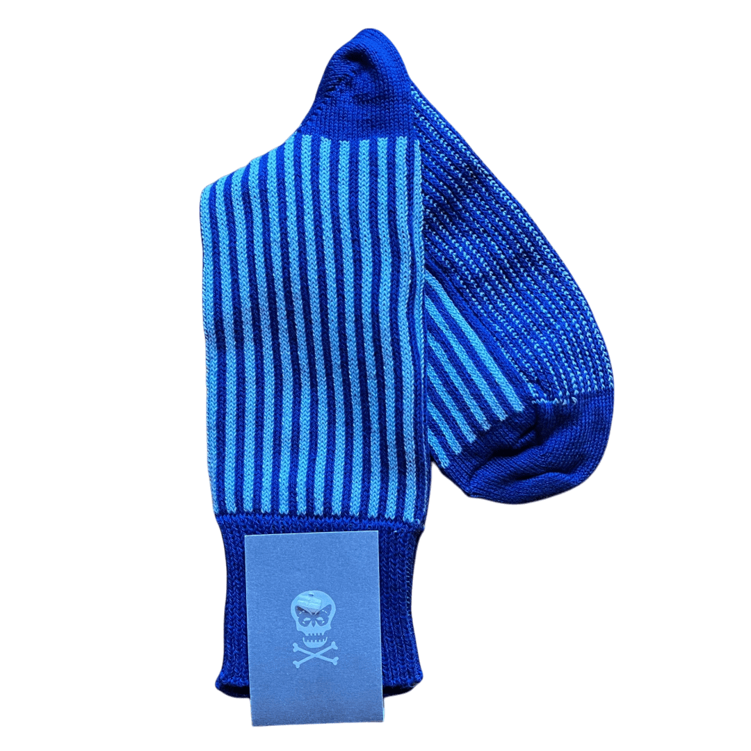 Regent - Cotton Socks - Vertical Stripes - Regent Tailoring Salisbury