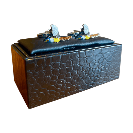 Regent - Cufflinks - Phesants - Regent Tailoring Salisbury