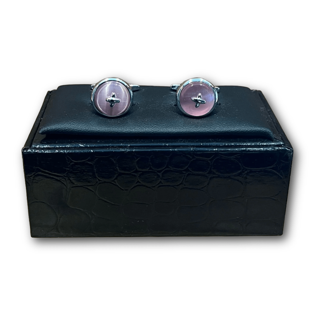 Regent - Cufflinks - Pink Buttons - Regent TailoringRegent