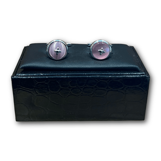 Regent - Cufflinks - Pink Buttons - Regent TailoringRegent