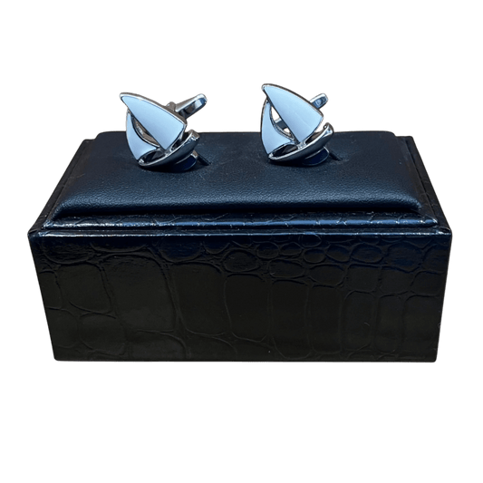 Regent - Cufflinks - Sailing Boats - Regent Tailoring Salisbury