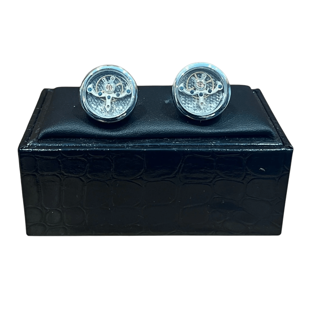 Regent - Cufflinks - Watch Movement - Regent Tailoring Salisbury