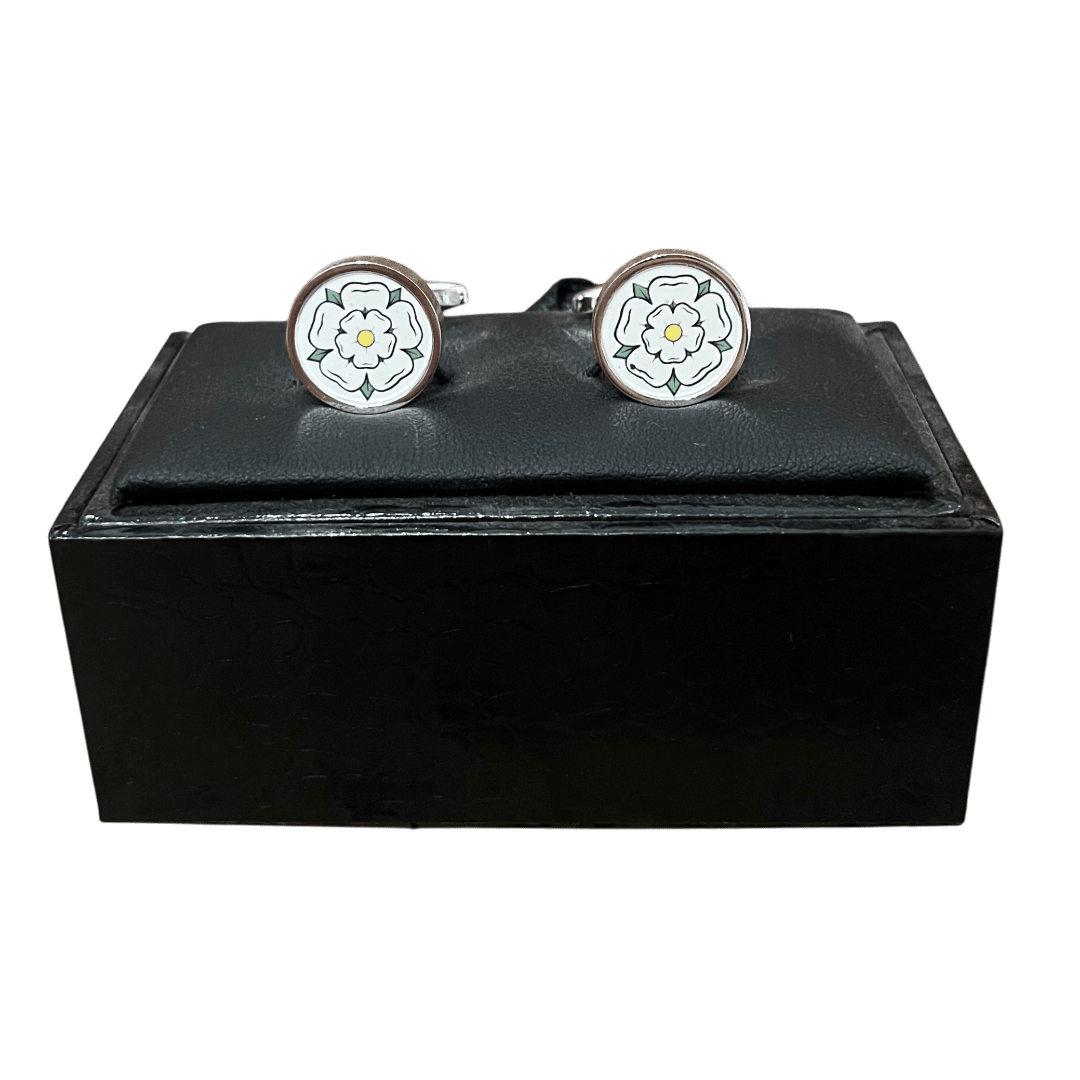 Regent - Cufflinks - Yorkshire Rose - Regent Tailoring Salisbury