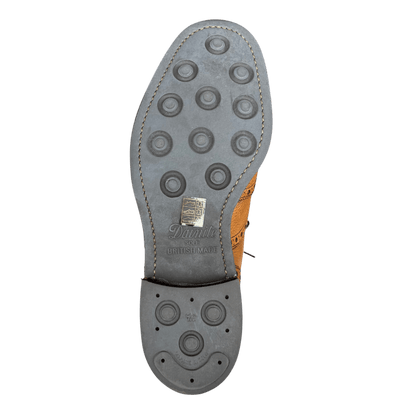 Regent - 'Denman II' Oxford Brogue - Almond Grain Leather - Regent Tailoring Salisbury