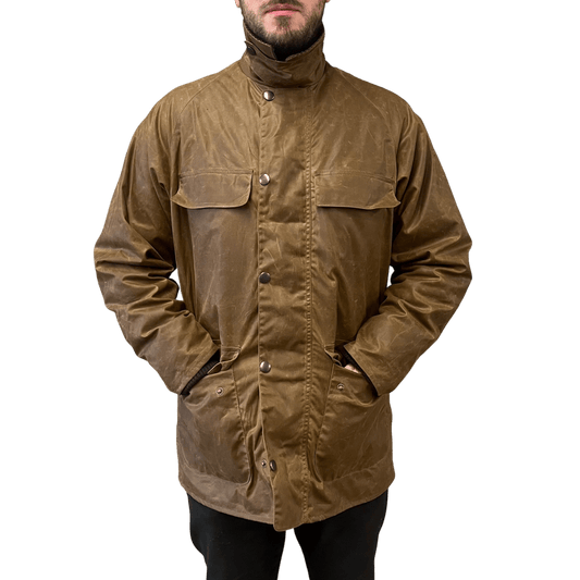 REGENT - Finnian - Waxed Jacket - Antique Brown - Regent Tailoring Salisbury