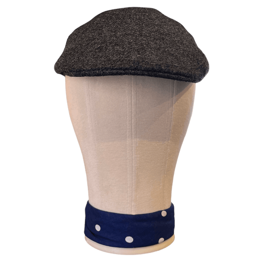 Regent - Flat Cap - Grey Moon Tweed - Regent Tailoring Salisbury
