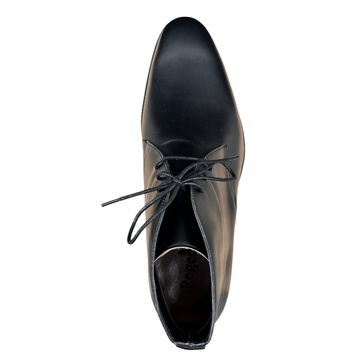 Regent - 'Frank George' Chukka Boot - Black Calf Leather - Regent Tailoring Salisbury