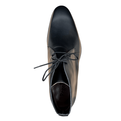 Regent - 'Frank George' Chukka Boot - Black Calf Leather - Regent Tailoring Salisbury