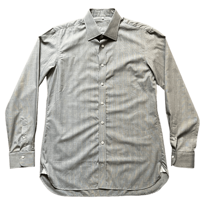 Regent - 'Henry' Prince of Wales - Shirt - Grey Check - Regent Tailoring Salisbury