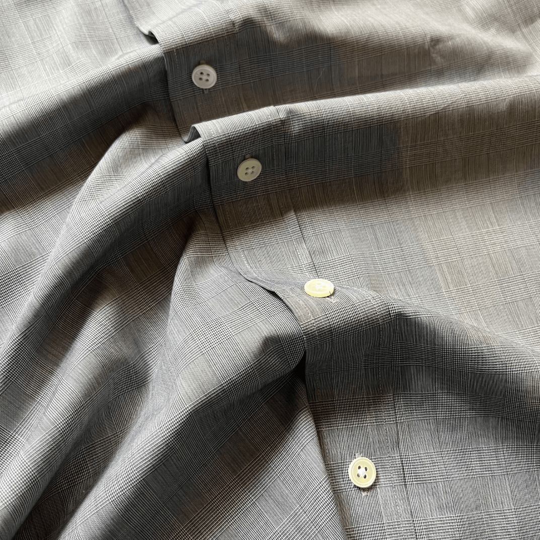 Regent - 'Henry' Prince of Wales - Shirt - Grey Check - Regent Tailoring Salisbury