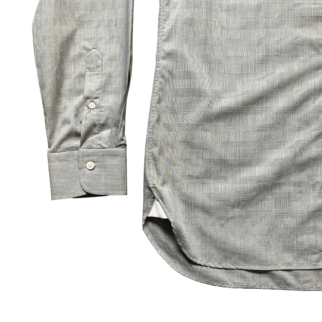 Regent - 'Henry' Prince of Wales - Shirt - Grey Check - Regent Tailoring Salisbury