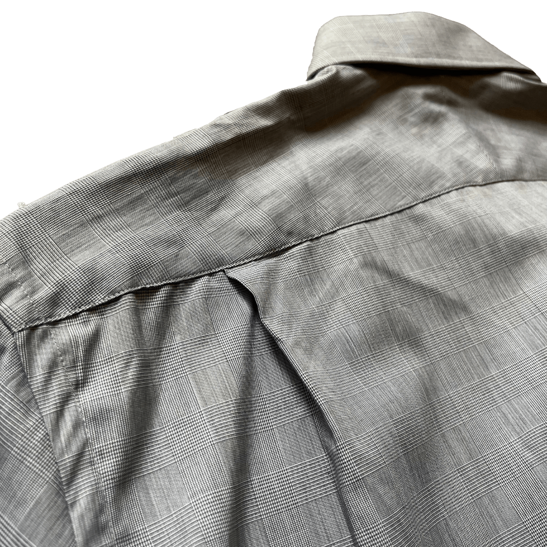 Regent - 'Henry' Prince of Wales - Shirt - Grey Check - Regent Tailoring Salisbury