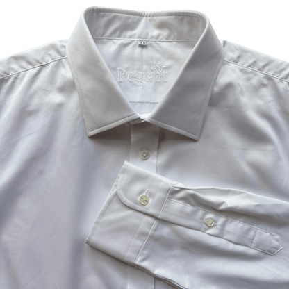 Regent - 'Heritage Kent'- Twill Shirt - White - Regent Tailoring Salisbury