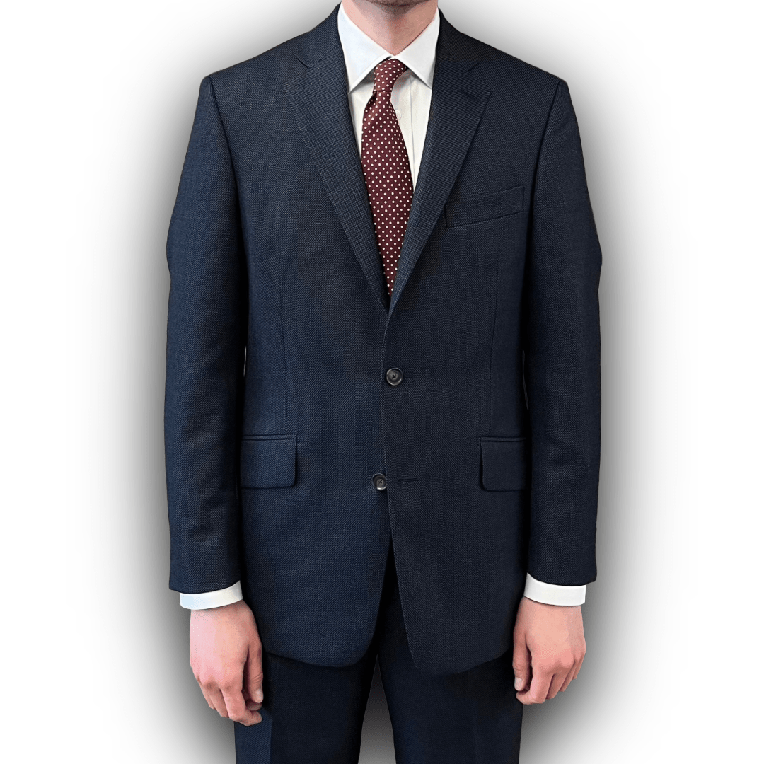 Regent Heritage - 'Kiel' Suit - Royal Blue Birdseye Wool 340g - Dugdale Bros. - Regent TailoringRegent