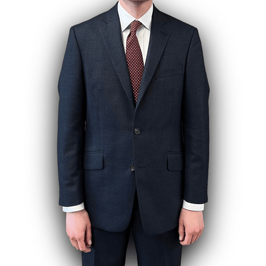 Regent Heritage - 'Kiel' Suit - Royal Blue Birdseye Wool 340g - Dugdale Bros. - Regent TailoringRegent