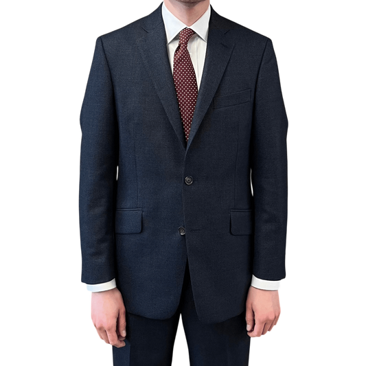 Regent Heritage - 'Kiel' Suit - Royal Blue Birdseye Wool 340g - Dugdale Bros. - Regent Tailoring Salisbury